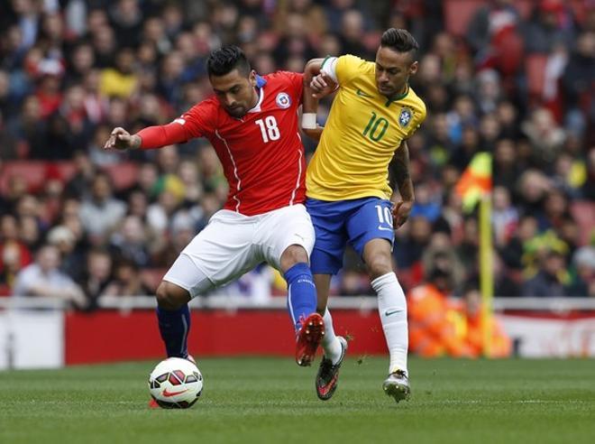 Brasil,1 - Chile,0