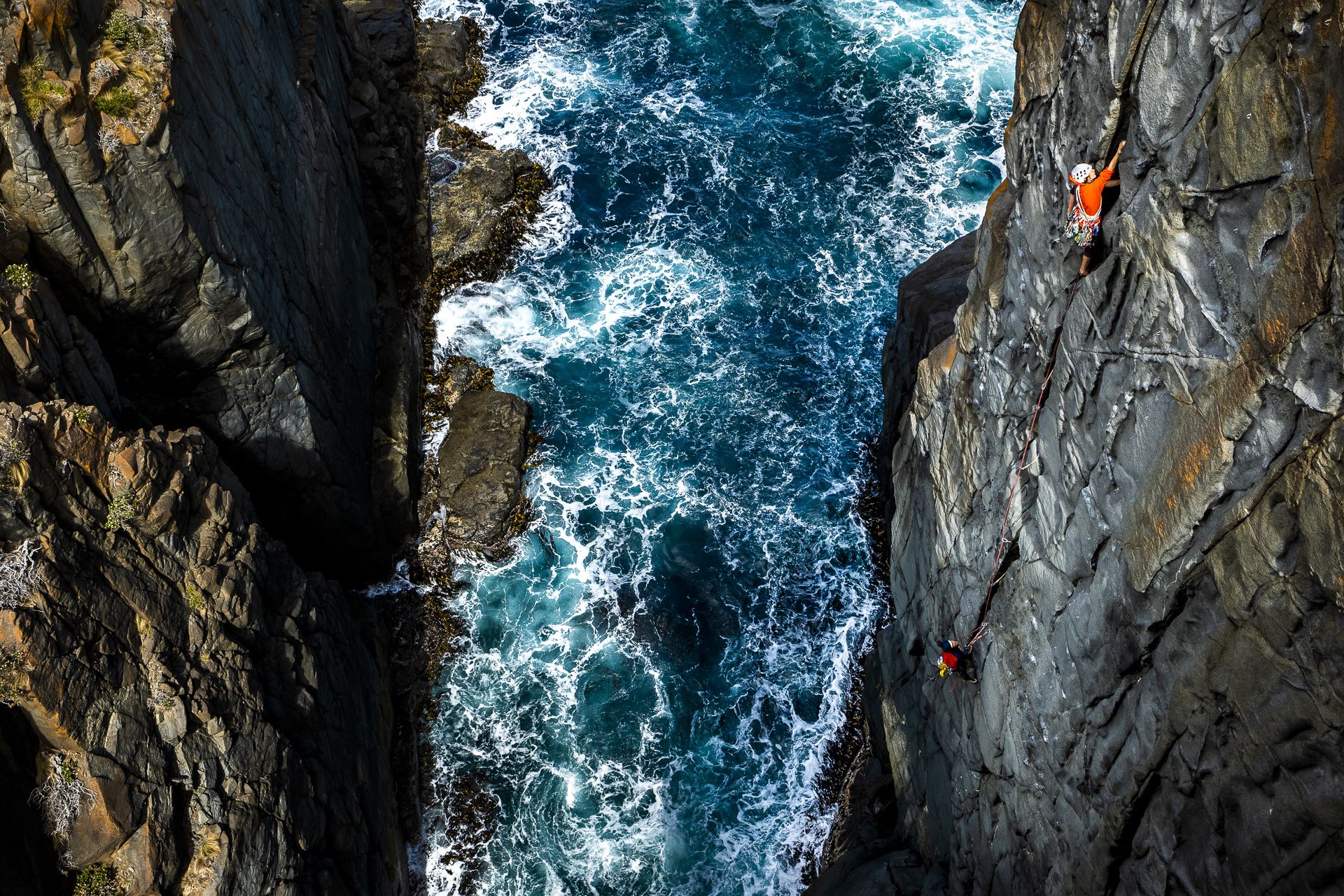 CLIMBING MAELSTROM ON BRUNY ISLAND - Lachlan Gardiner (Australia) - Highly Commended MOUNTAIN CLIMBING.jpg