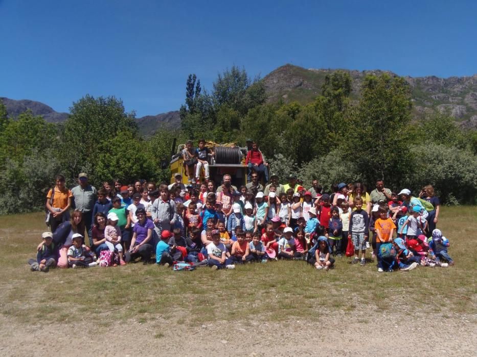 Alumnos con el Medio Ambiente en Sanabria