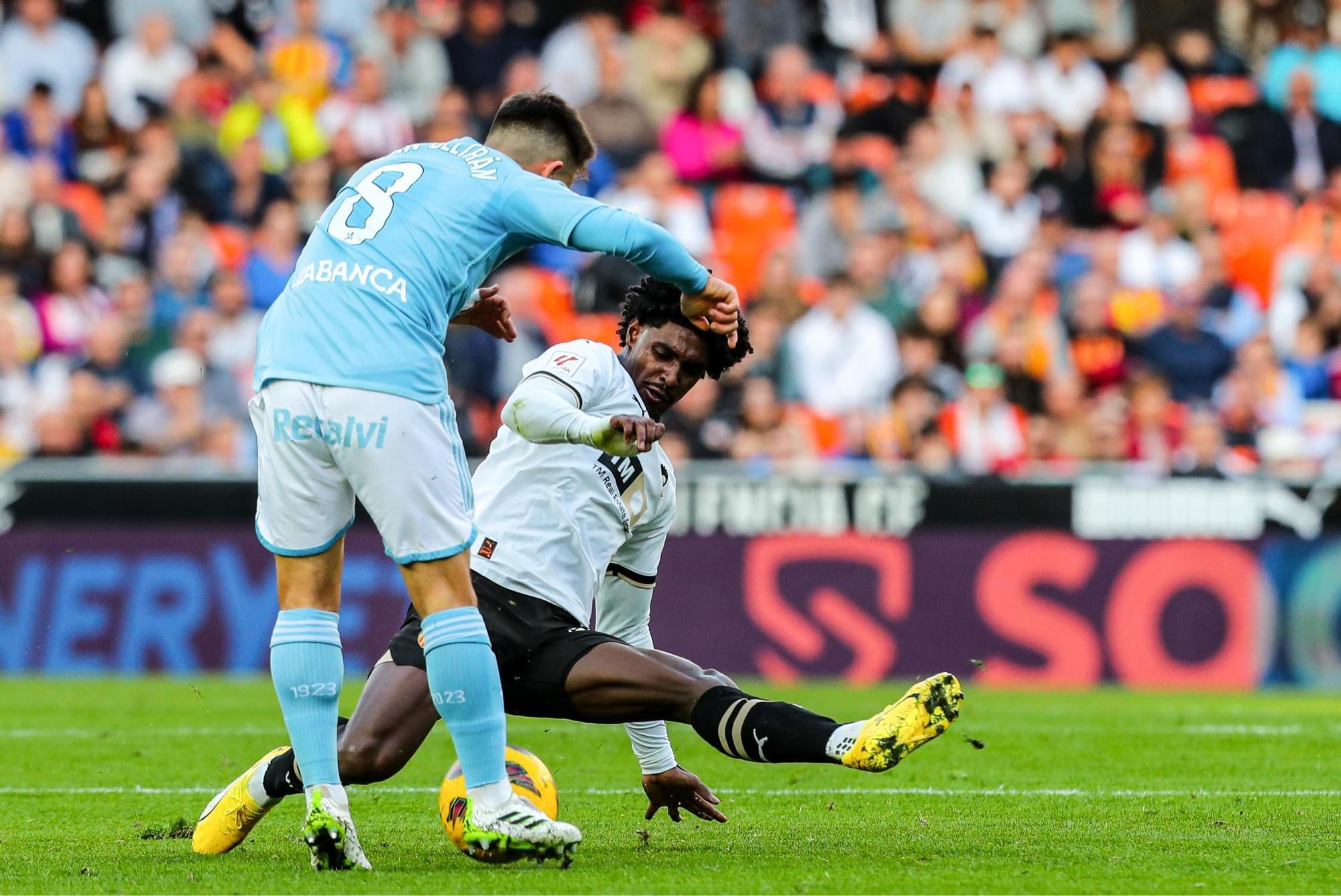 Las mejores imágenes del Valencia-Celta