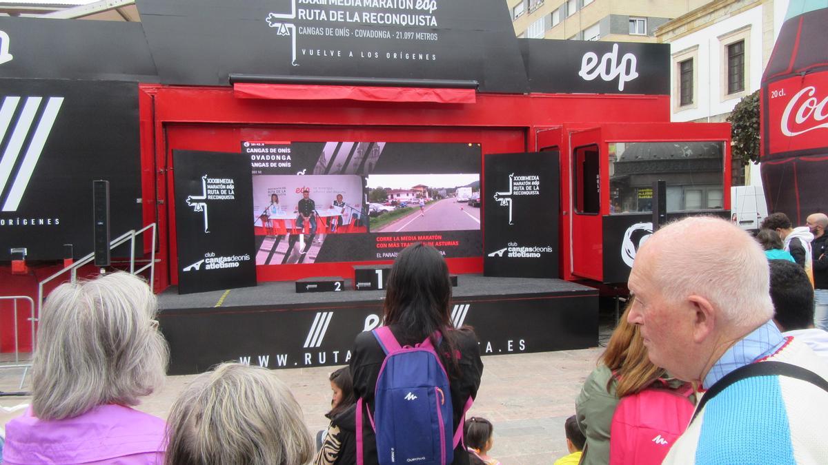 Ambiente en la jornada de la carrera.