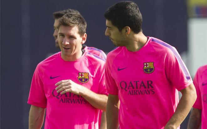 Messi y Suárez tienen buena conexión en el FC Barcelona