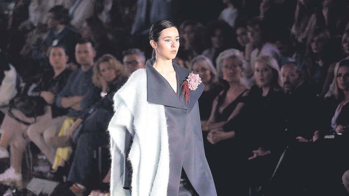 Desfile de moda del diseñador Ángel Sclesser en el Palacio de Congresos por el Aragón Fashion Week