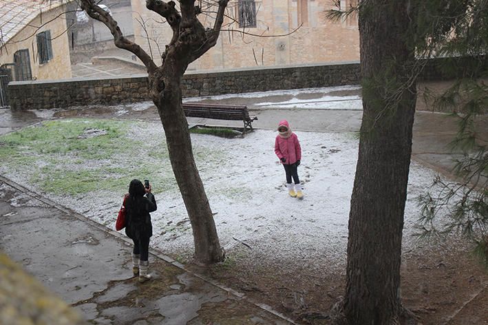 Nevada a Girona.