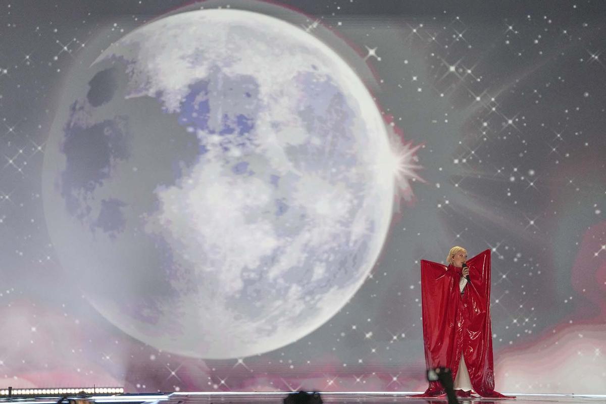 Primer ensayo de la primera semifinal de la 68ª edición del Festival de la Canción de Eurovisión. En la imagen LUNA
