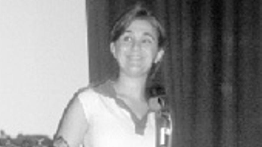 Adela Gil, directora de la escuela de baile que lleva su nombre y profesora  de flamenco y clásico español: \