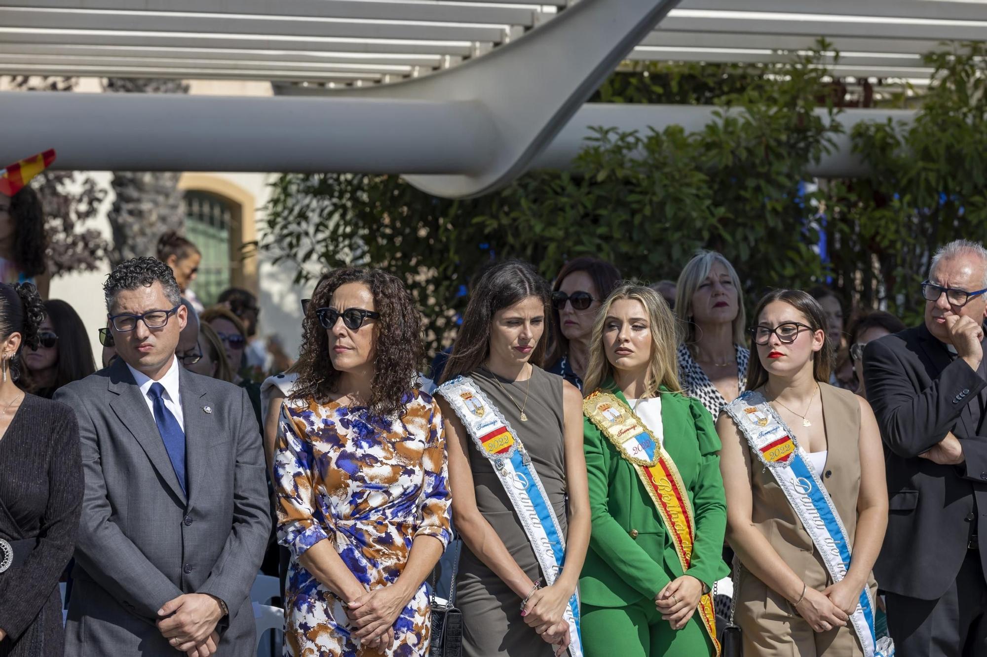 Misa en honor a la patrona la Virgen del Pilar y acto castrense por la Fiesta Nacional de la Guardia Civil de Torrevieja