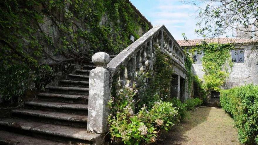 Pazo de Quintáns, en la parroquia de Noalla. // Gustavo Santos