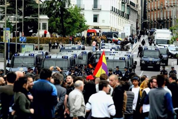 Fotogalería: "Asedio" al Congreso