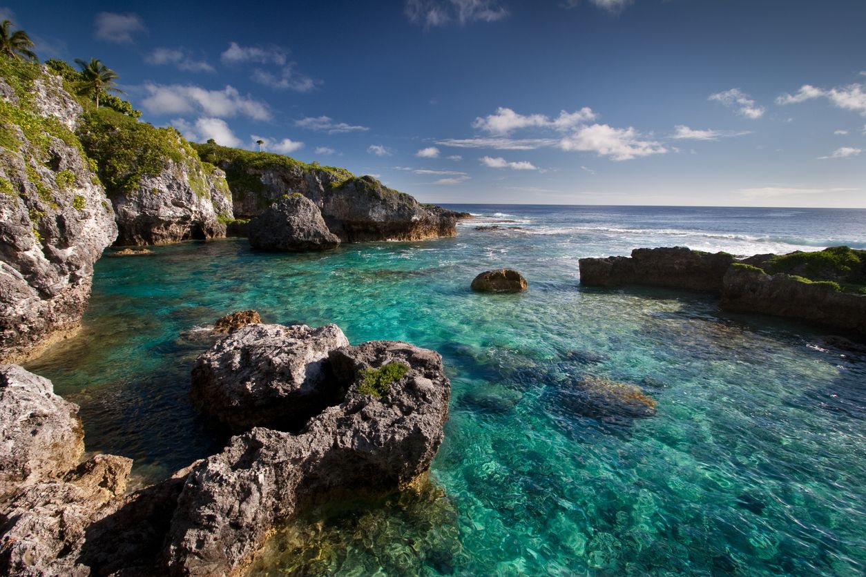 Las preciosas piscinas Limu Pools, en Niue