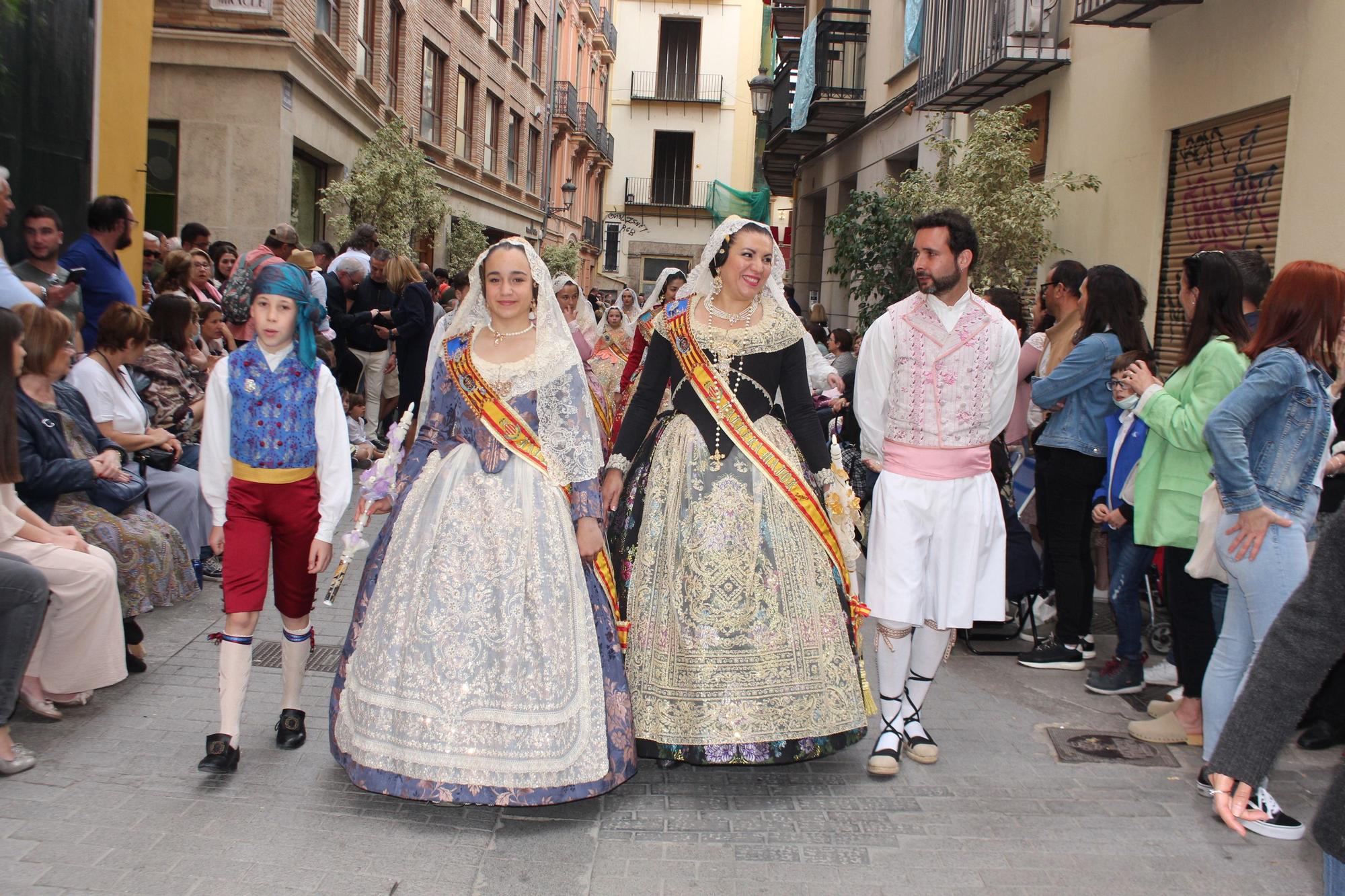 La fuerza de las Fallas en la Procesión de la Virgen (III)