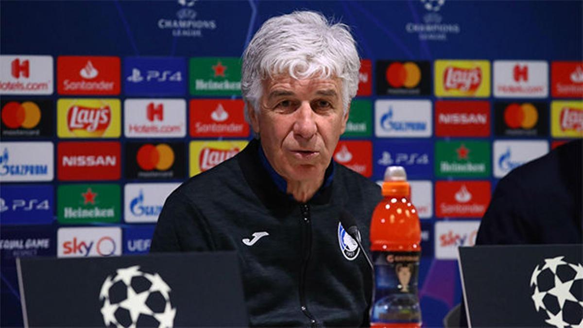 Gasperini: "No me alegro de las bajas del Valencia, al contrario"