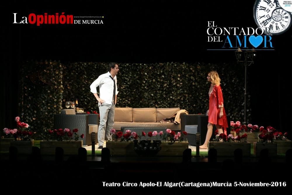 Obra de teatro "El contador del amor" en el Teatro