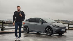 Saúl Craviotto y el nuevo CUPRA Born e-Boost