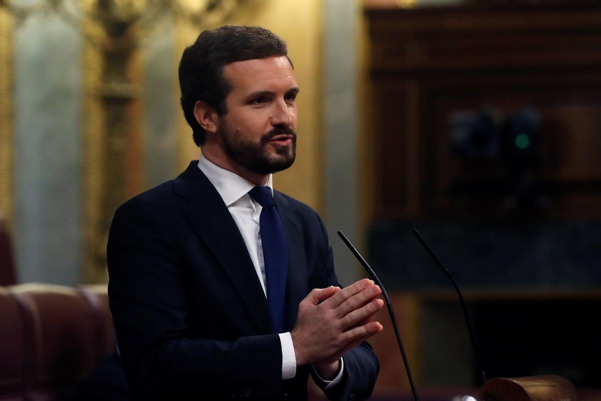 Casado tanca el 2020 carregant contra Sánchez per «mentider, incompetent i arrogant»