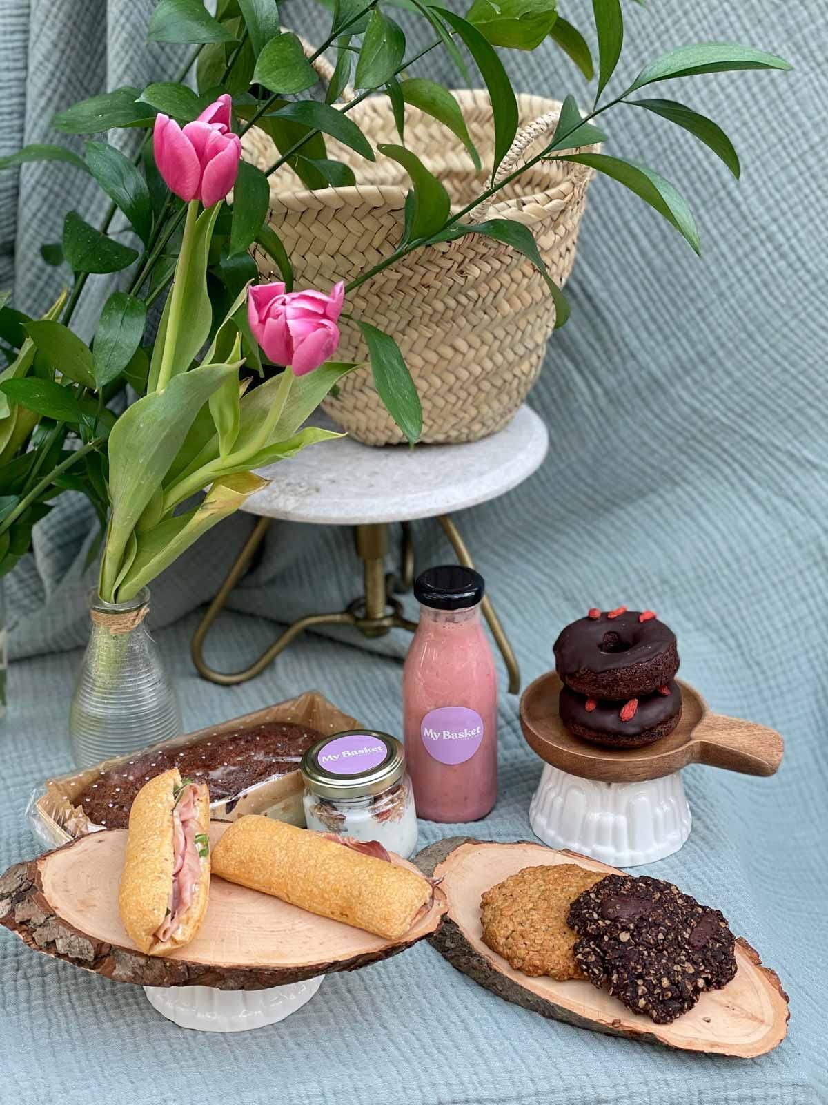 Cesta de desayuno a domicilio de My Basket