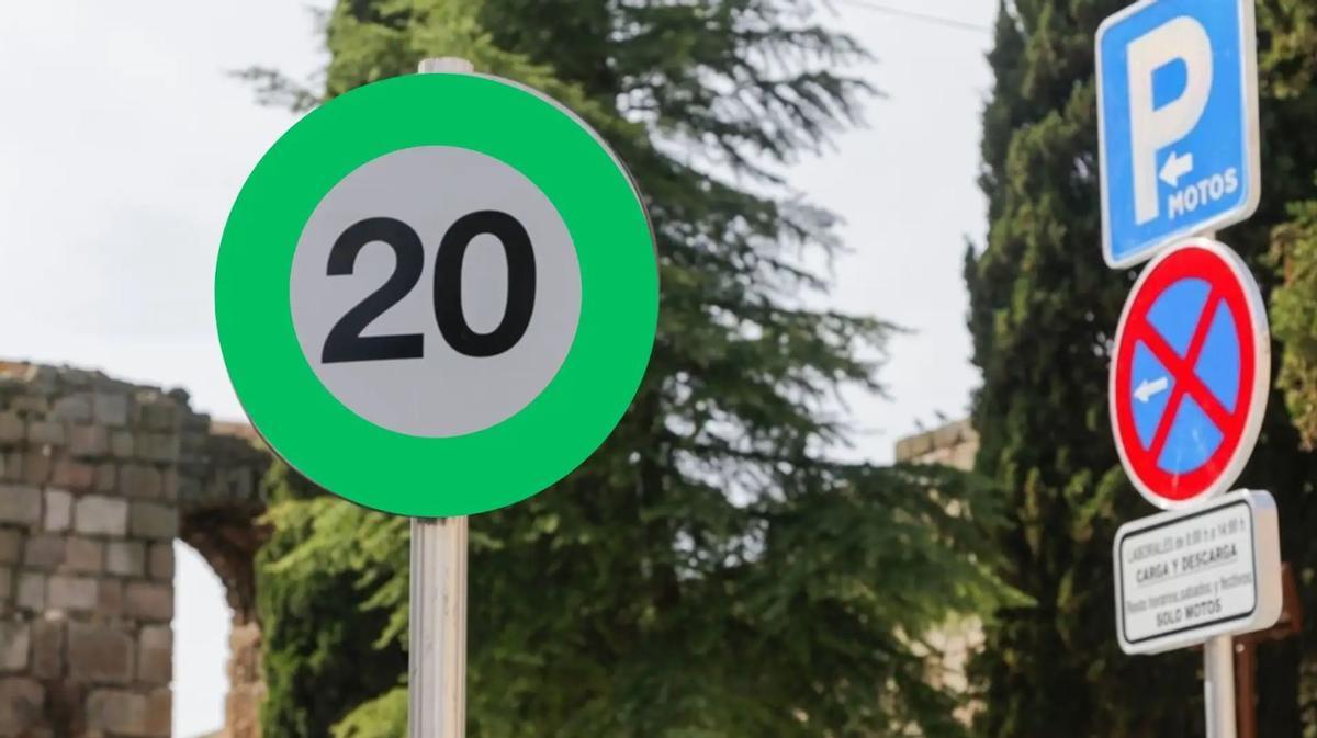 Llega una nueva señal de tráfico con borde verde