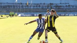 El Avilés se juega la salvación a una última bala: estrepitosa derrota ante el Barakaldo (1-4)