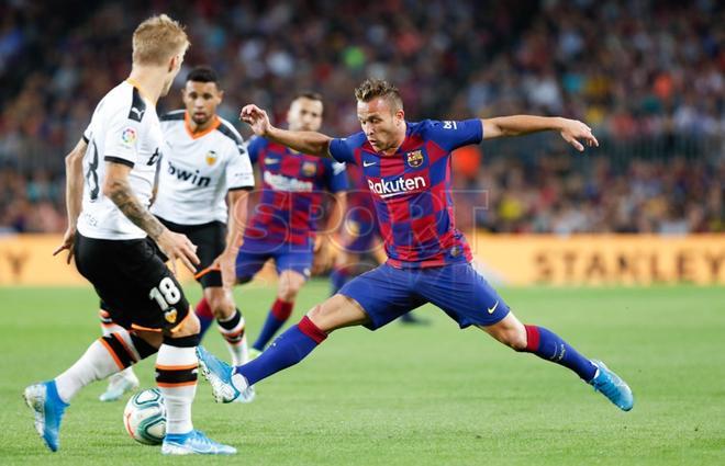 Las imágenes del partido entre el FC Barcelona y el Valencia CF correspondiente a la jornada 4 de LaLiga Santander disputado en el Camp Nou.
