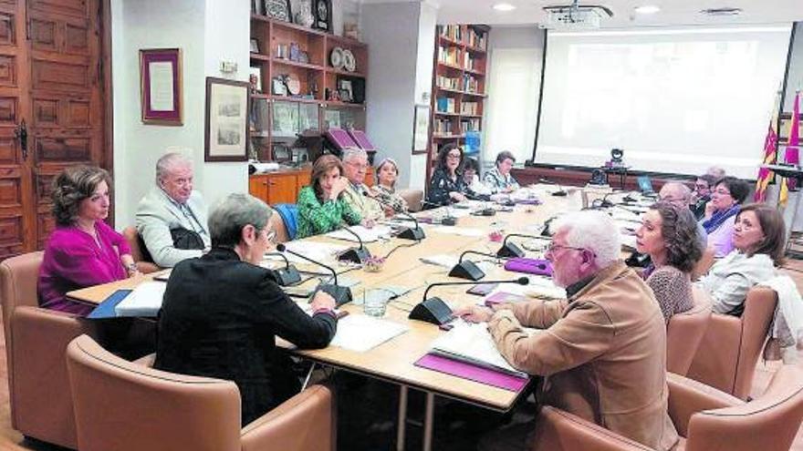 El Consell Valencià de Cultura, ayer, en su primera reunión tras las elecciones del 28M. | CONSELL VALENCIÀ DE CULTURA
