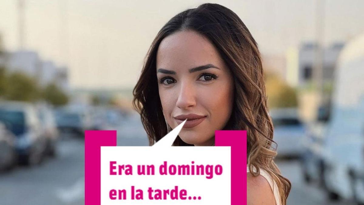 Lucía Sánchez ('La isla de las tentaciones') en una foto de Instagram