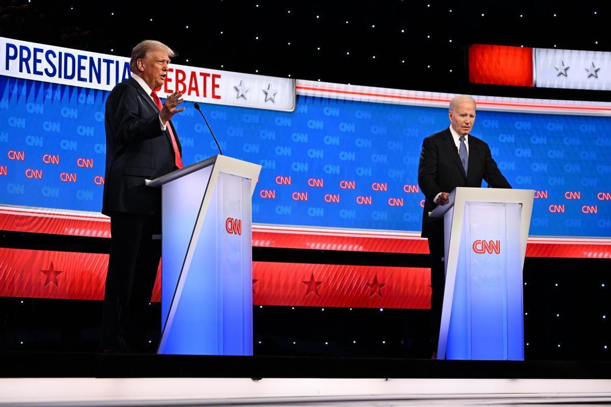 First 2024 presidential debate between US President Joe Biden and former US President Donald J. Trump First 2024 presidential debate between US President Joe Biden and former US President Donald J. Trump