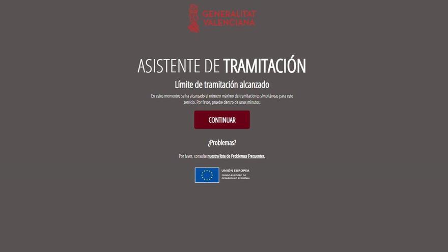 Se colapsa la web para pedir el bono turístico en la Comunitat Valenciana