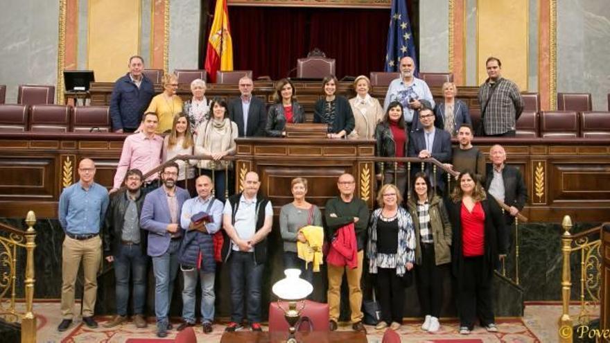 El PSPV de Gandia, en  el Congreso