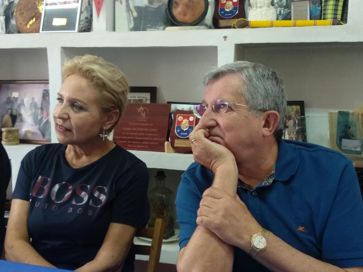 Susí Díaz y José María García, los responsables del restaurante La Finca