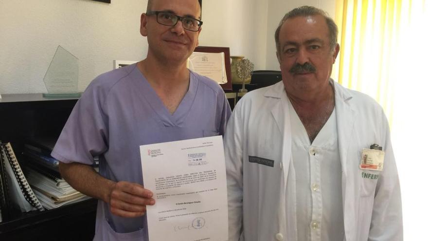 Senén Berenguer, nuevo coordinador de Trasplantes del Hospital Vega Baja