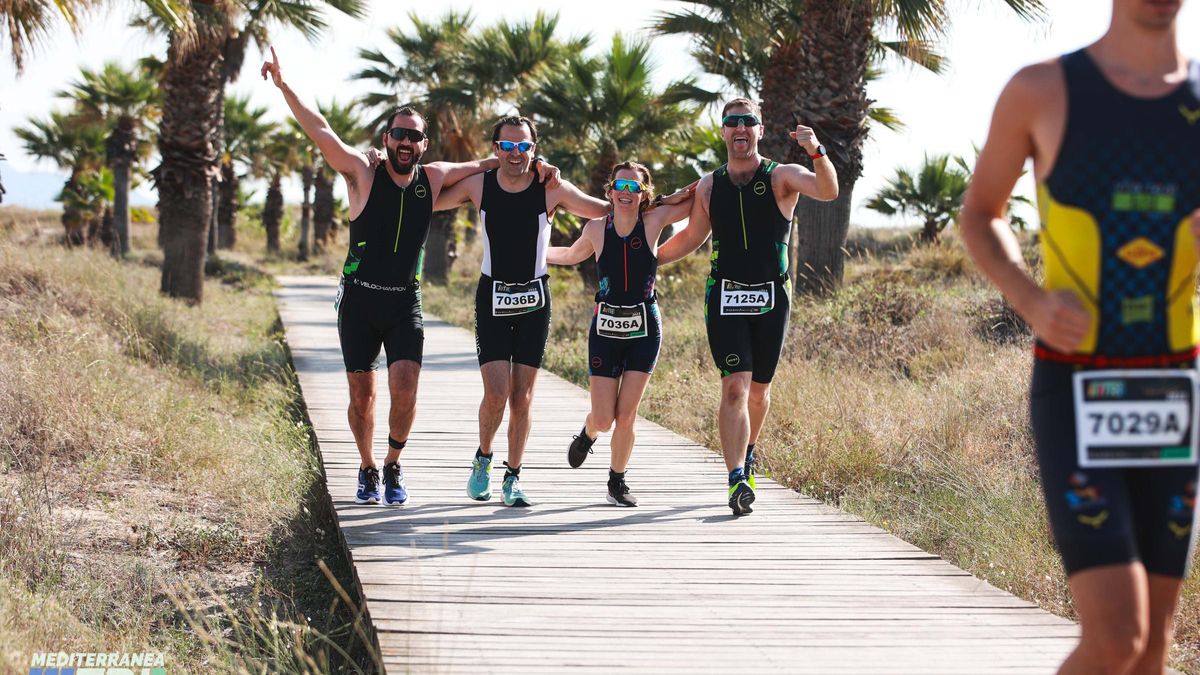 Triunfo del triatlón popular en Castellón con un Mediterránea Triatlón que arranca este viernes con 1.364 participantes