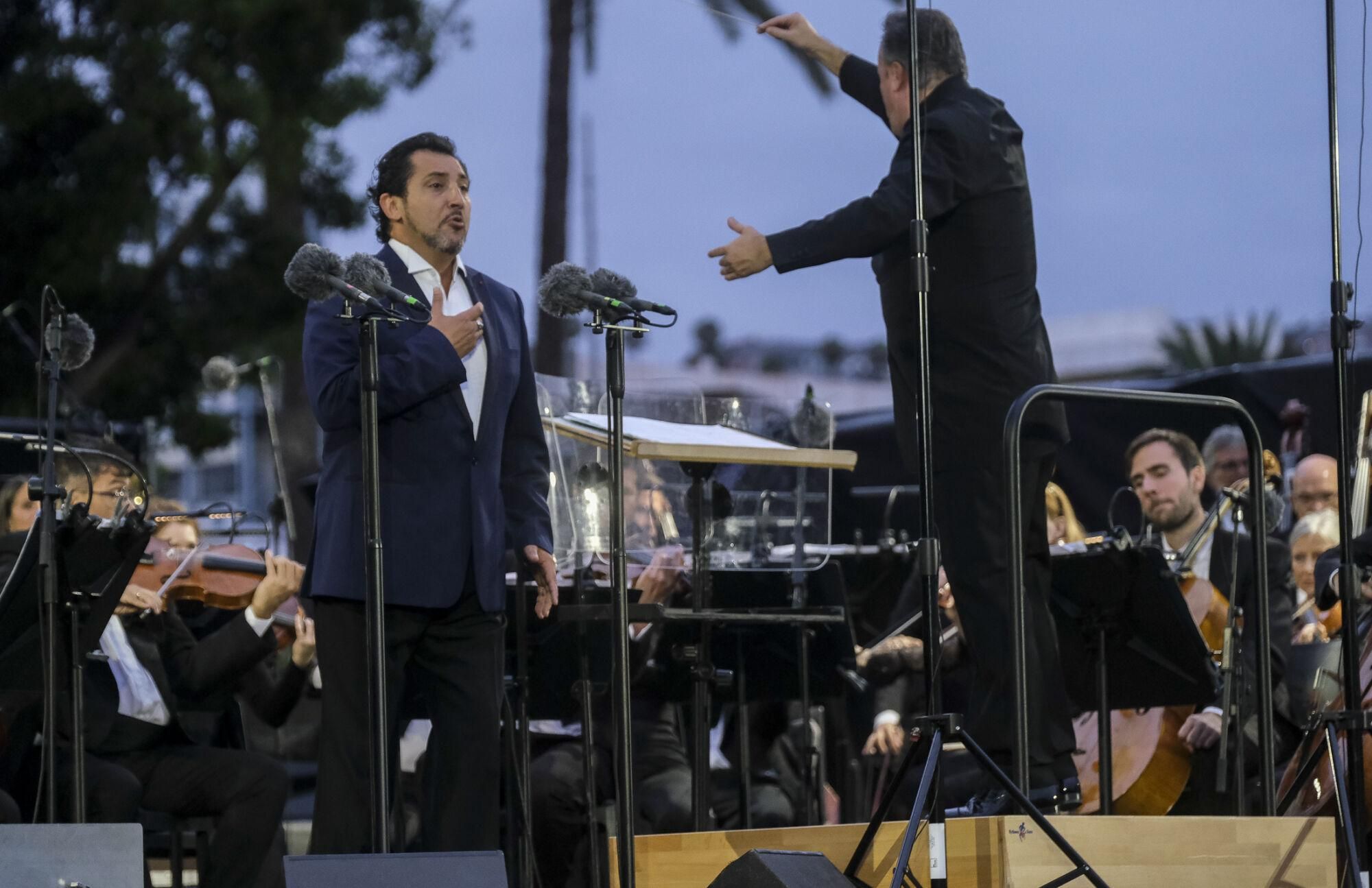 Concierto de la soprano rusa Anna Netrebko en el hotel Santa Catalina