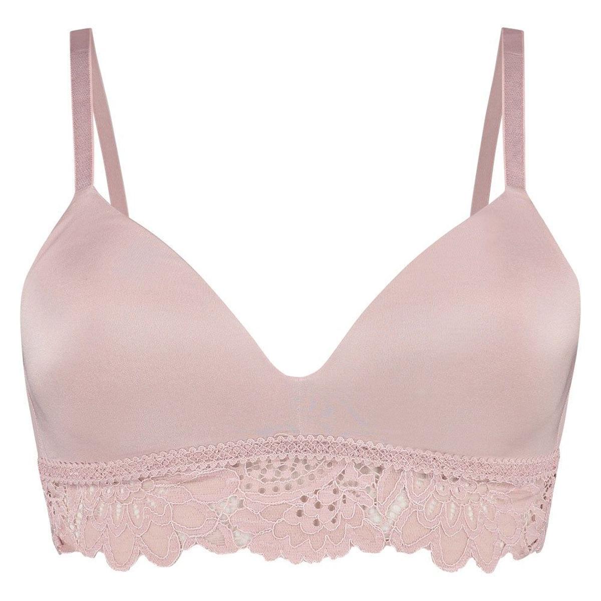 Sujetador exclusivo diseñado con motivo del día contra el cáncer de mama de Hunkemöller. (Precio: 32,99 euros)