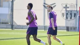 Flick aclara la situación de De Jong y Rashford