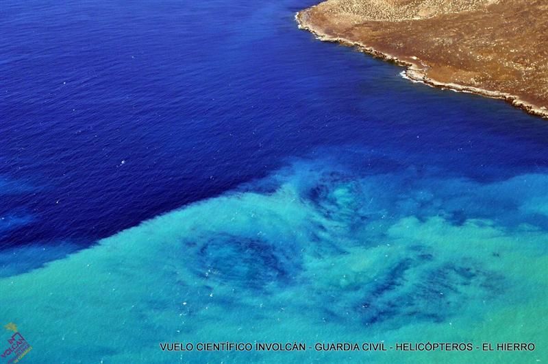 Volcán submarino de El Hierro