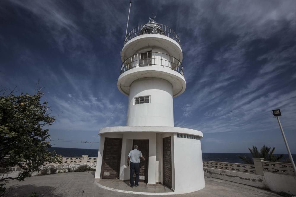 Imágenes espectaculares de los faros de Alicante