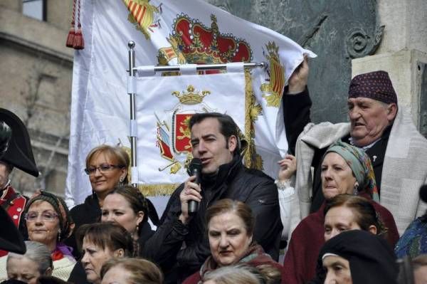 Fotogalería: Recreacionistas homenajean Los Sitios de Zaragoza