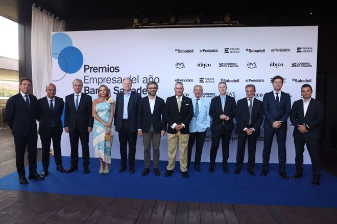 En imágenes | Ambiente de la Gala de los Premios Empresa del Año Banco Sabadell en Zaragoza