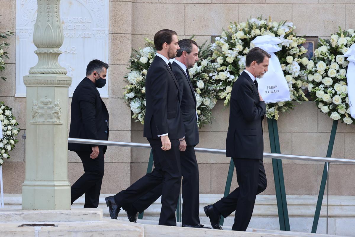 Funeral del rey Constantino de Grecia en Atenas