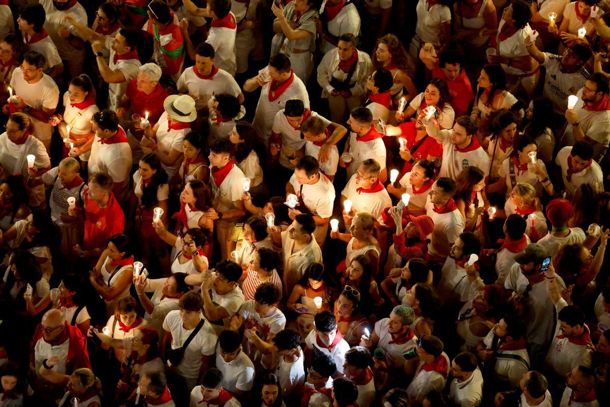 Pamplona se despide de los sanfermines con el Pobre de mí