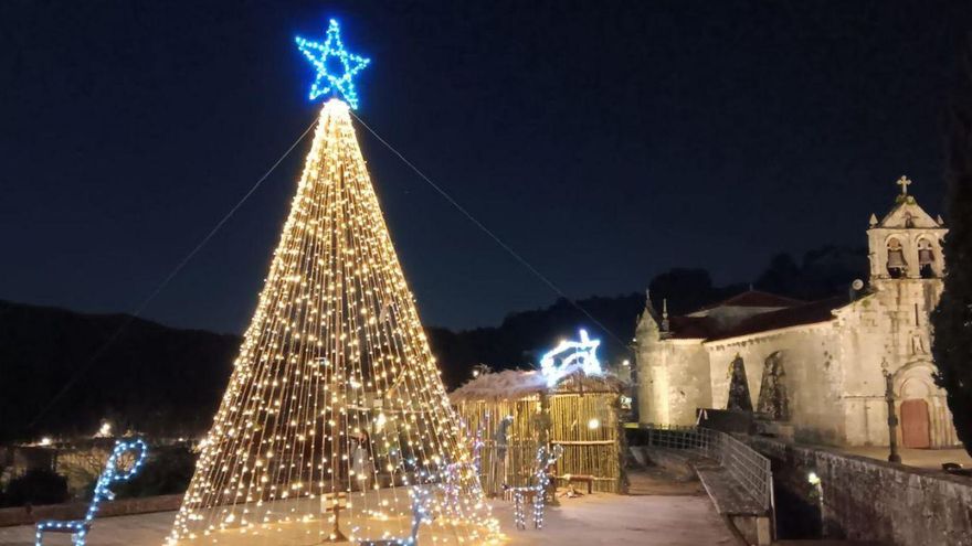 Una gran estampa de Navidad.