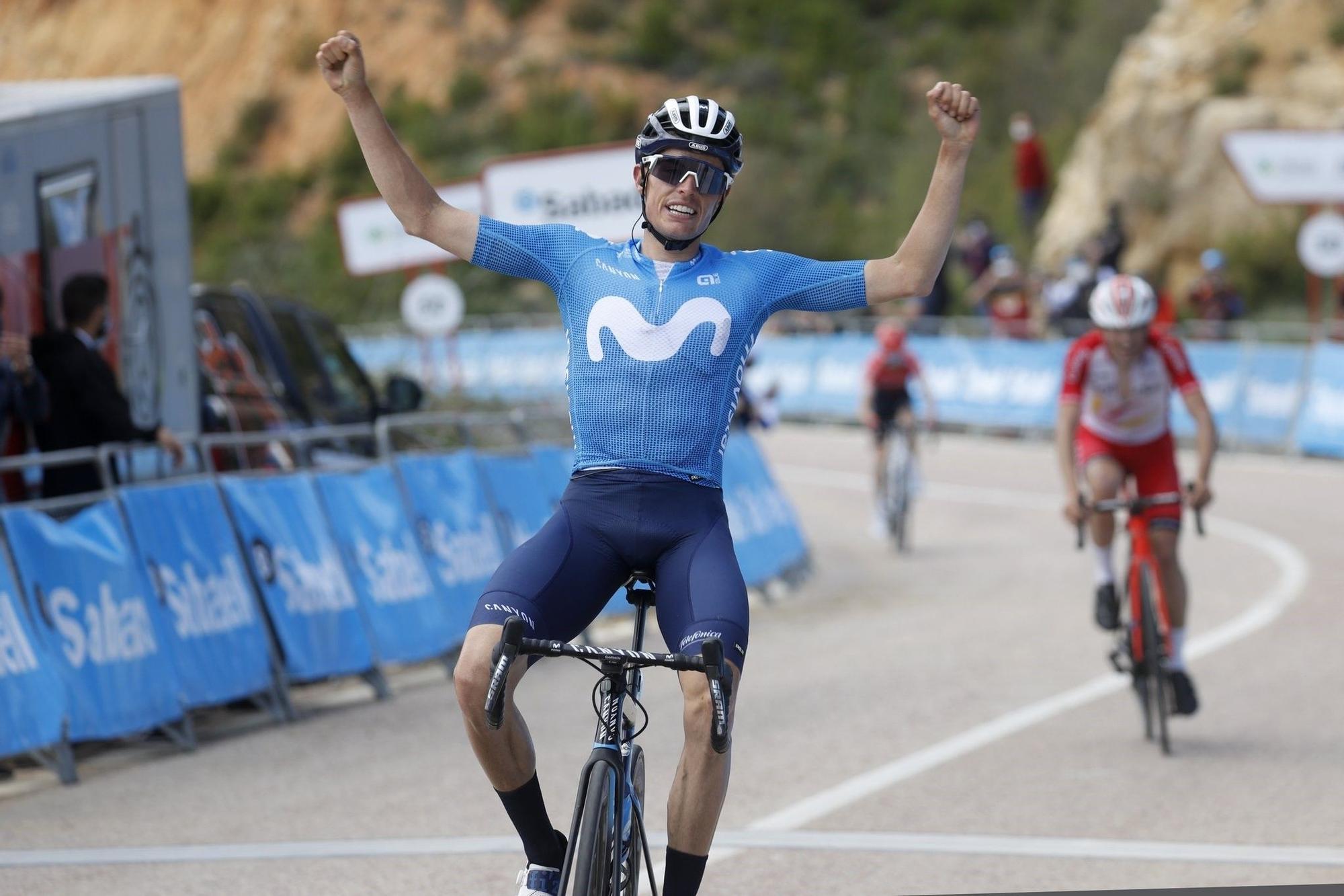 Enric Mas se lleva la etapa reina de la Volta a València y se viste de amarillo