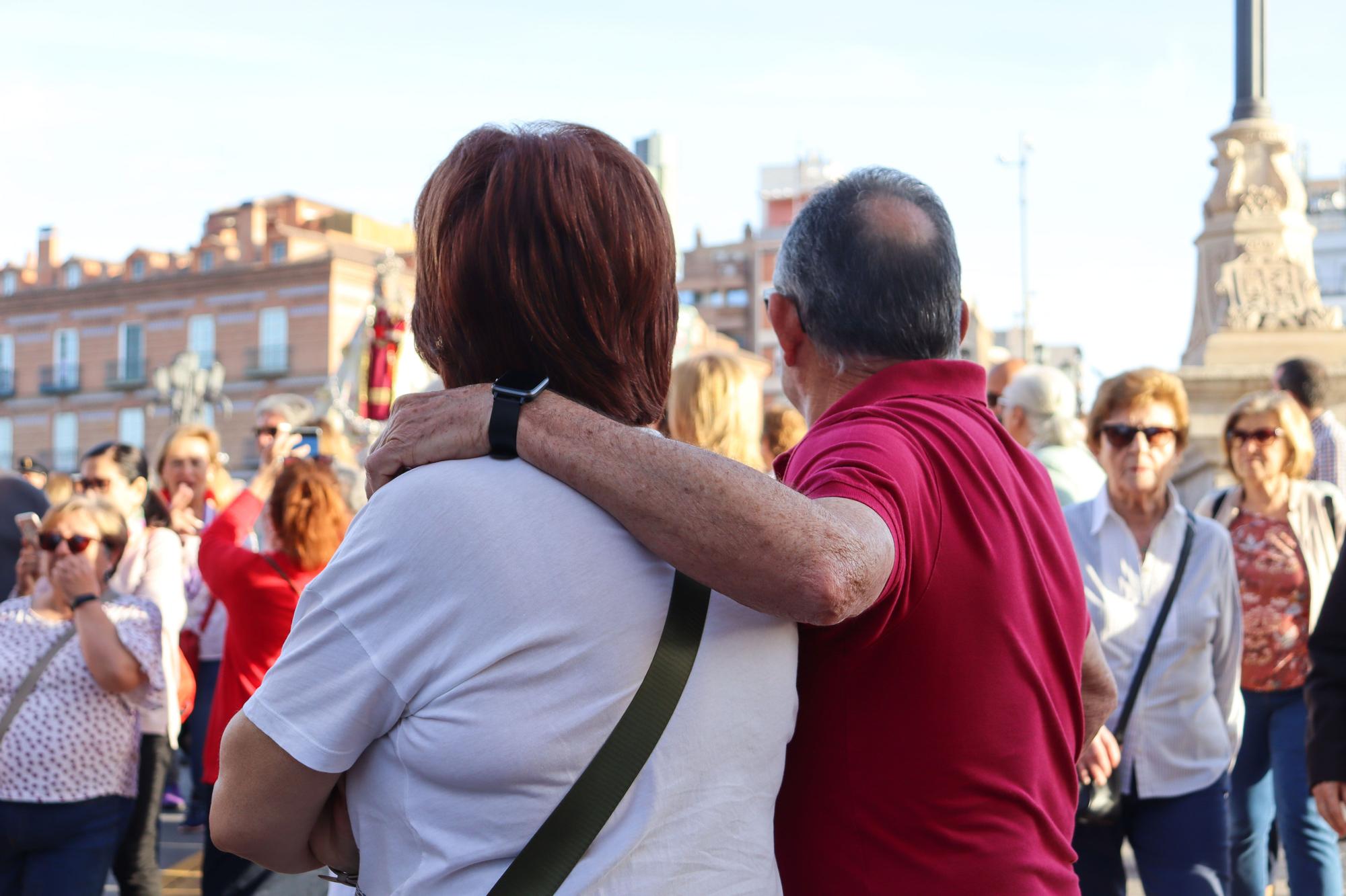 Las imágenes del regreso en romería de la Fuensanta a su santuario