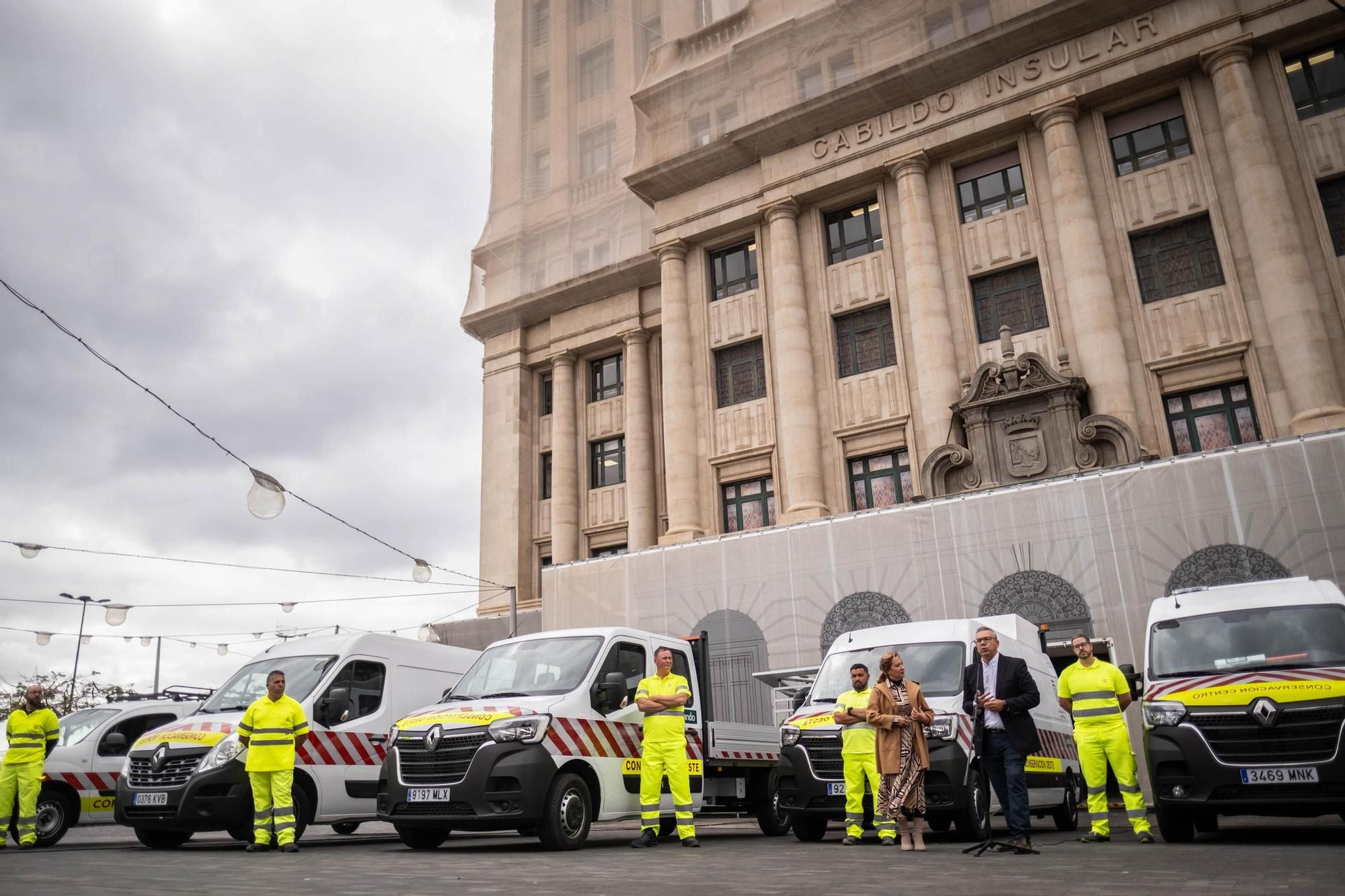 Presentación nuevos vehículos servicio de carreteras