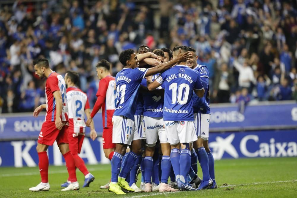 Derbi asturiano: El Real Oviedo - Sporting, en imágenes