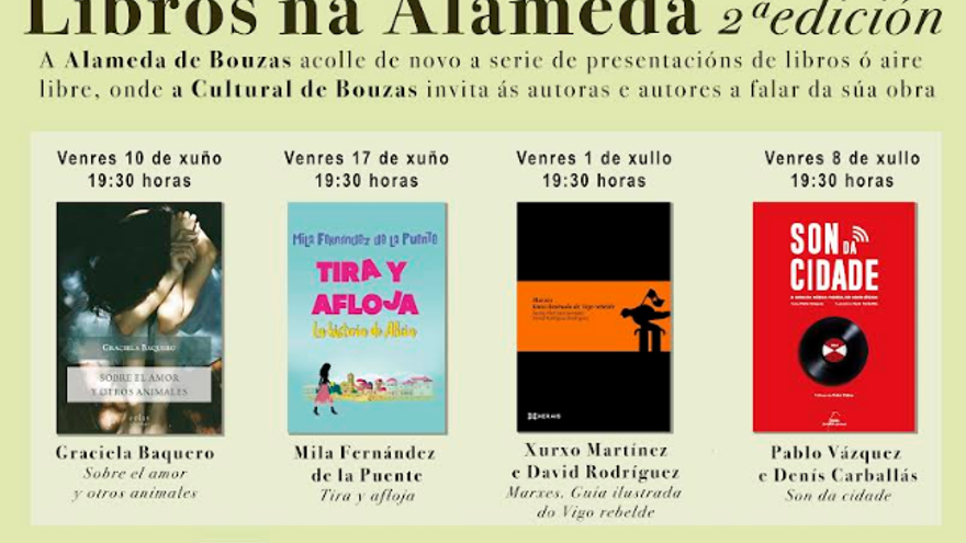 Libros na Alameda 2a Edición - Pablo Vázquez e Denis Carballas