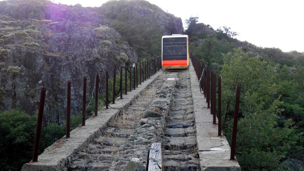 El funicular de Sanabria, presentado por Juan Vicente Herrera en Fitur