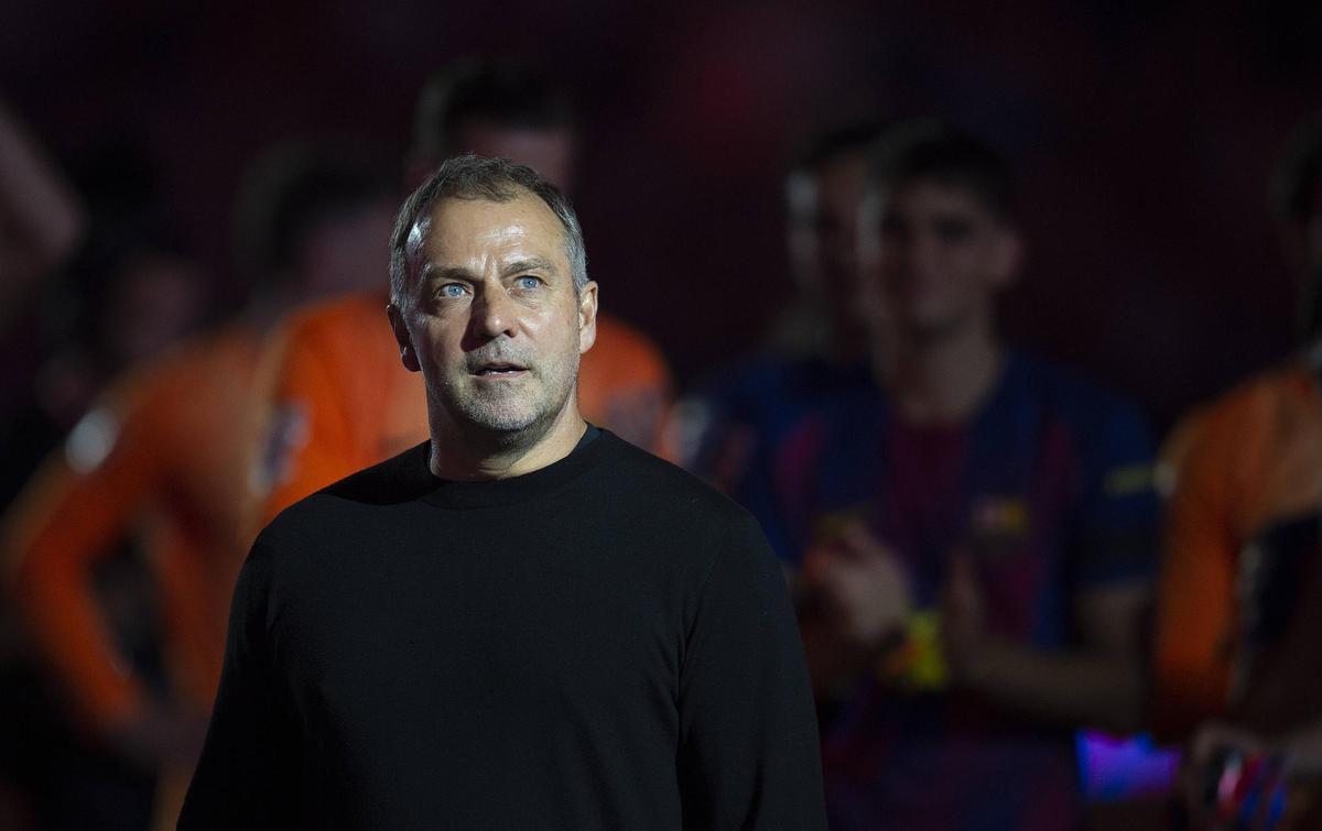 Hansi Flick, técnico del Barça.