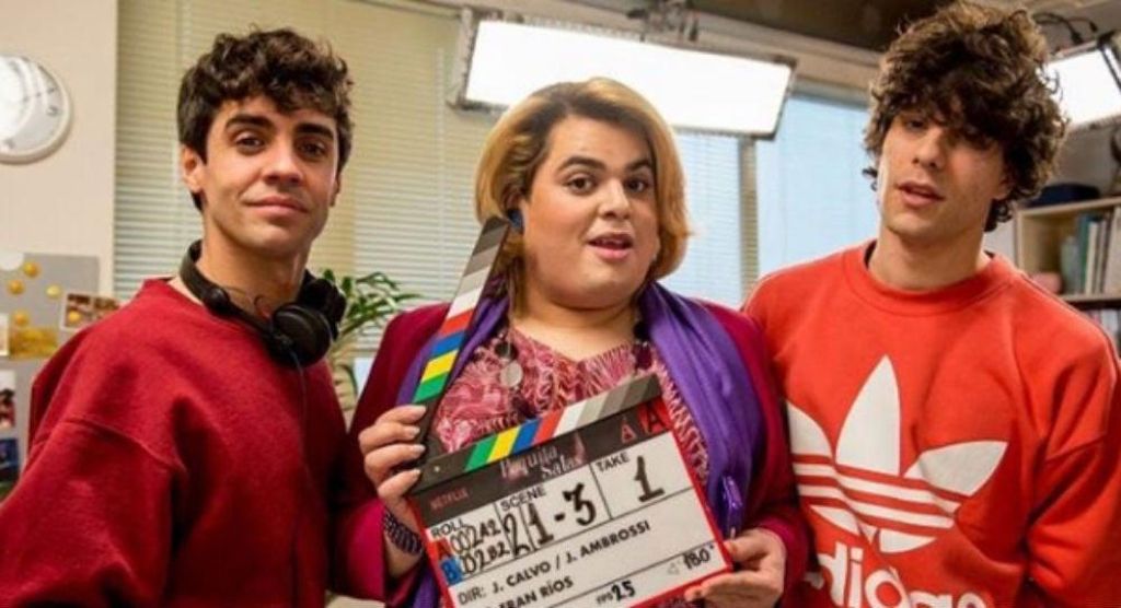 Los Javis y Paquita Salas