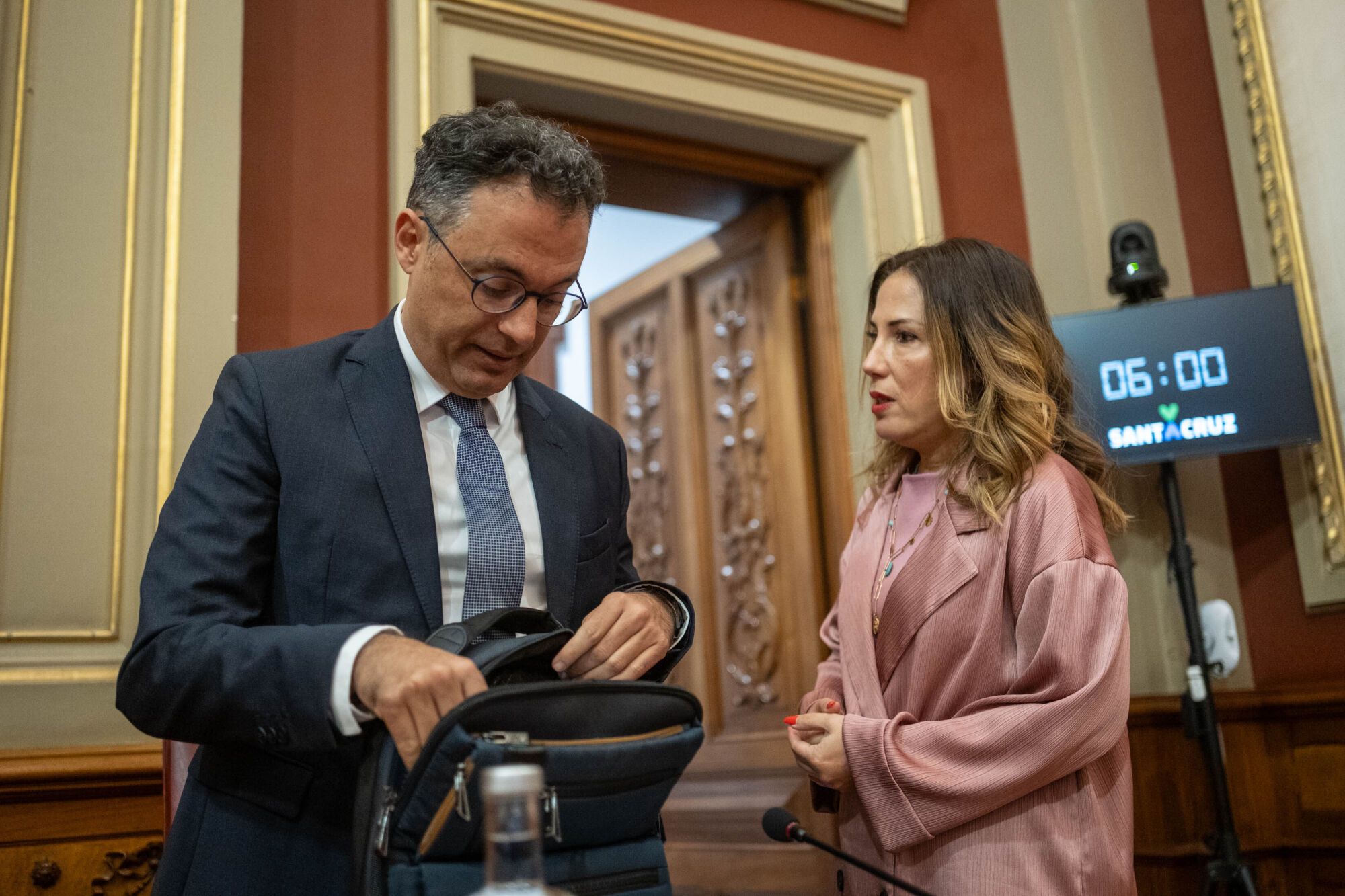 Pleno del Ayuntamiento de Santa Cruz